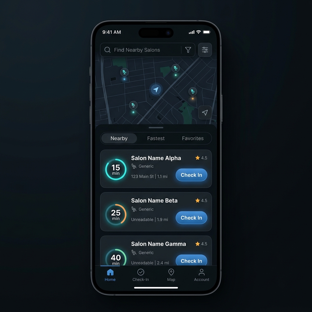 Clippers Mobile App Interface